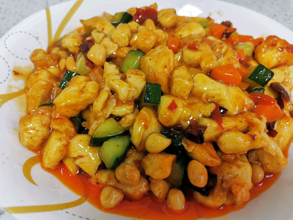 宫爆鸡丁简单版