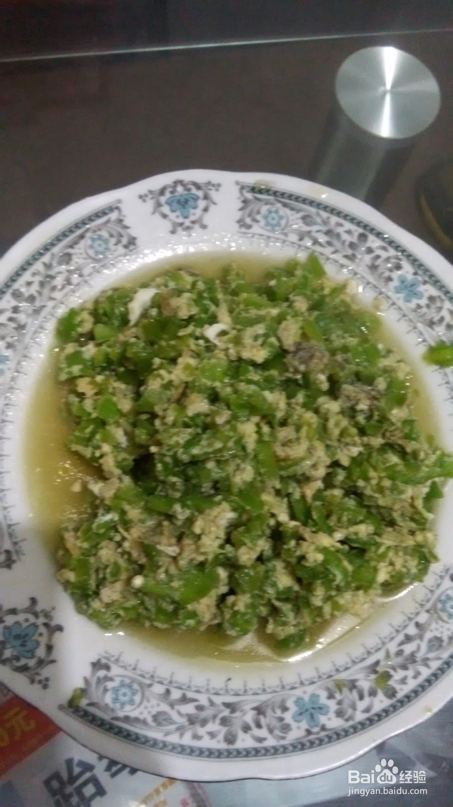 青椒炒鸡蛋的做法