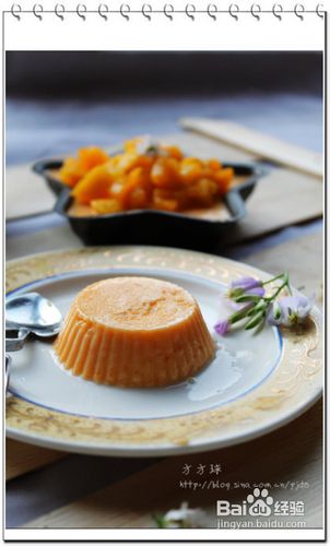 妈妈做过的最好吃的甜点----芒果布丁