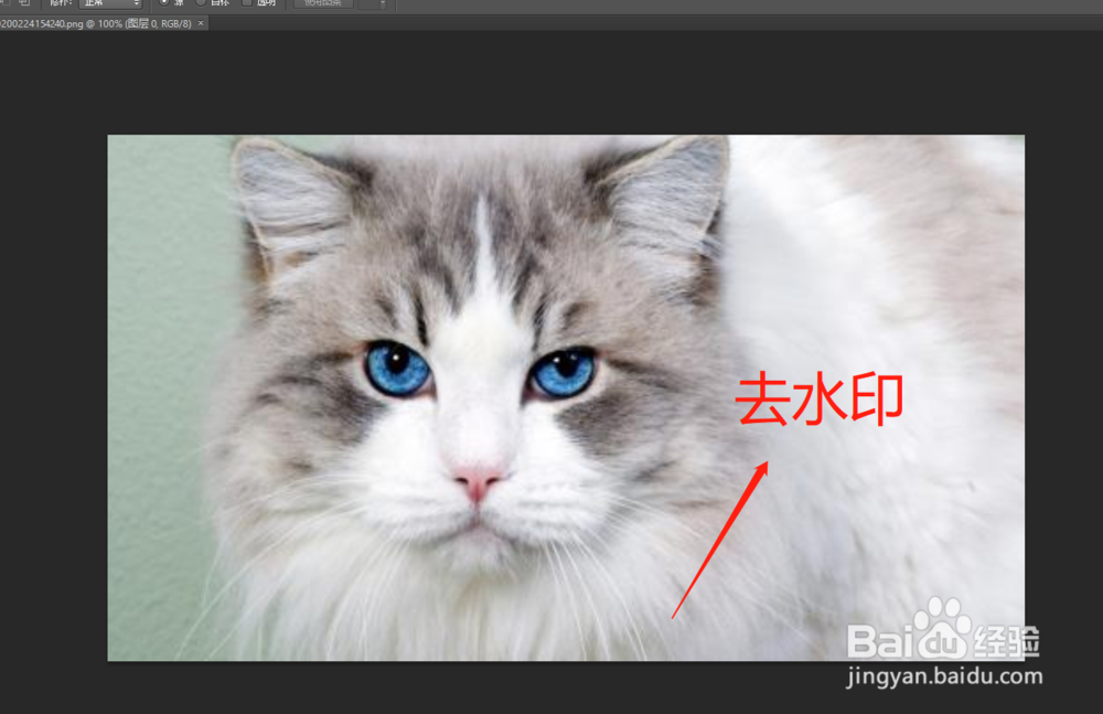 怎么去掉水印？