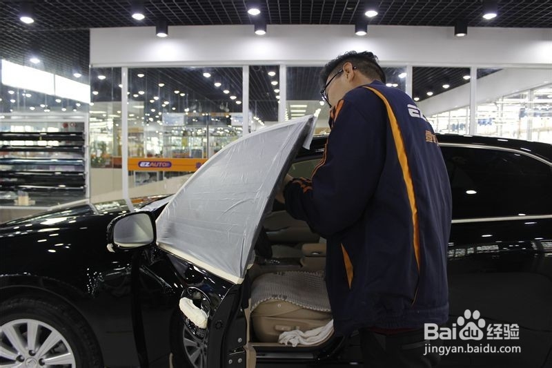 丰田皇冠汽车美容石家庄汽车漆面美容施工案例