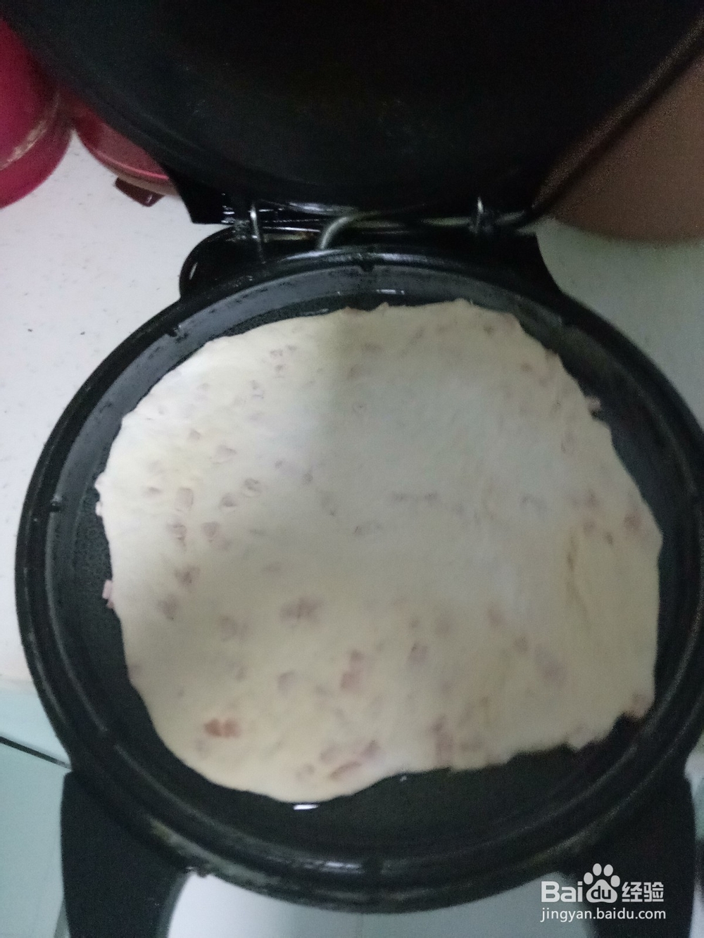 火腿肠发面饼