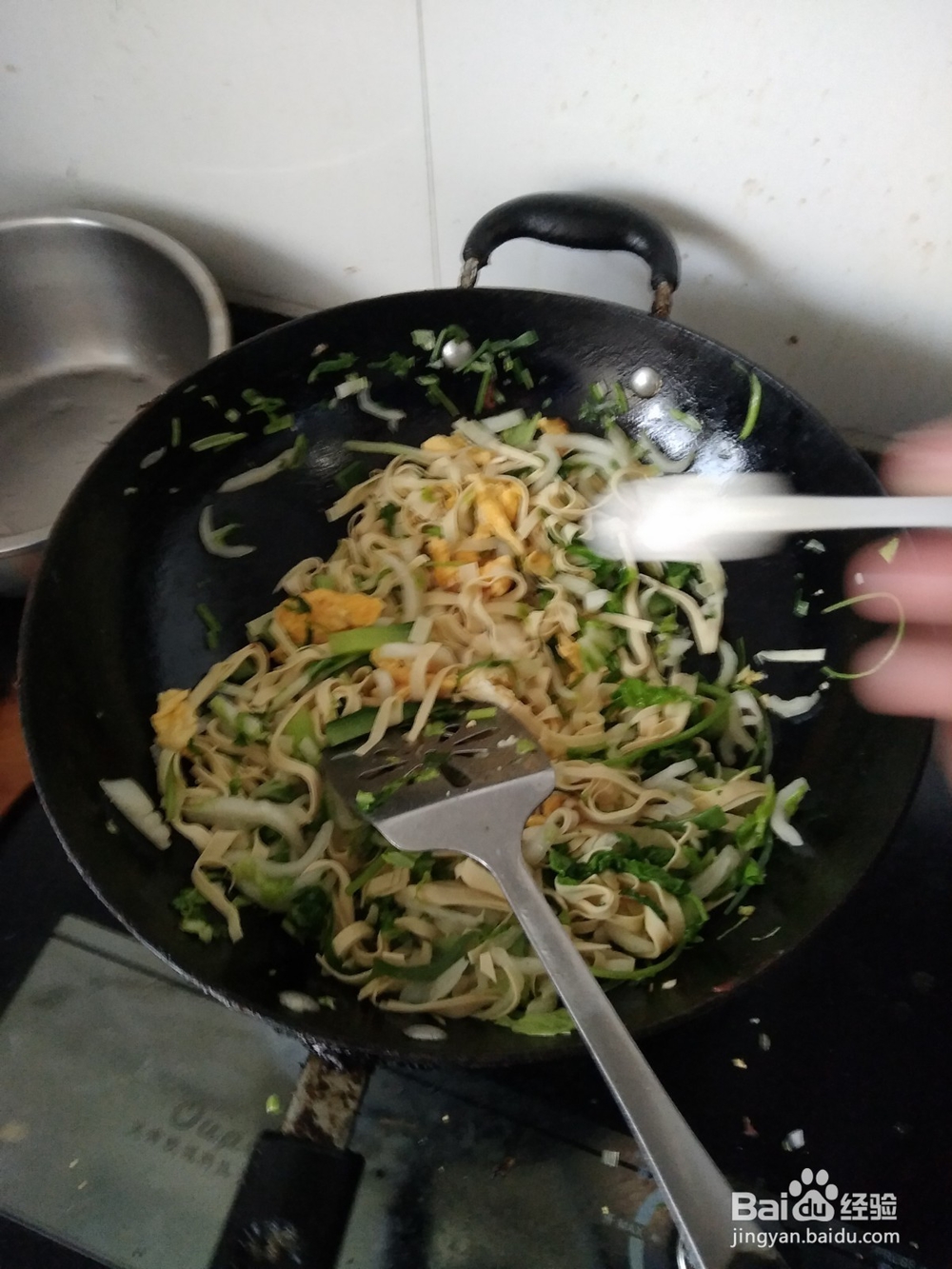 小米燕麦白菜千张炒饭