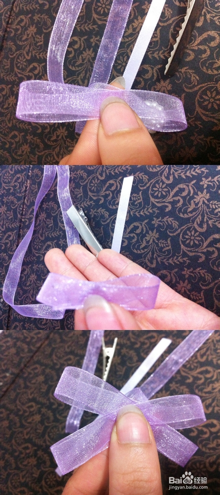 DIY超美花朵发饰