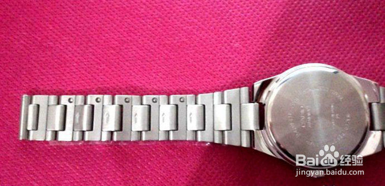 碟片式表链拆卸方法