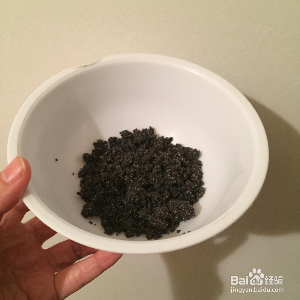 应该这样做黑芝麻戚风蛋糕卷