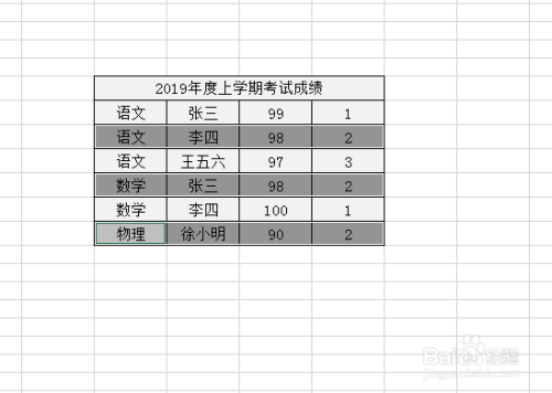 Excel2016表格的美化，设置操作实例