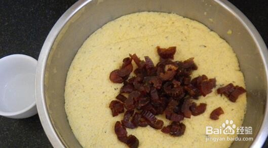 怎么做蜜枣豆渣玉米饼