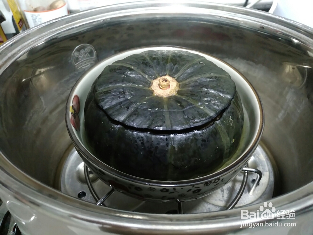 赞不绝口的桃胶椰汁南瓜盅