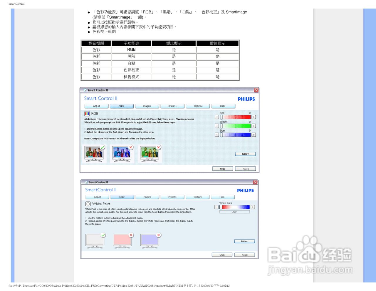 PHILIPS LCD MONITOR 220SI显示器使用说明书:[4]