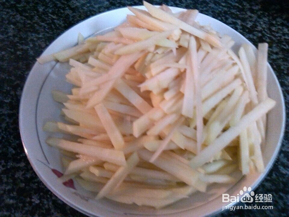 怎样制作美味的干煸土豆丝