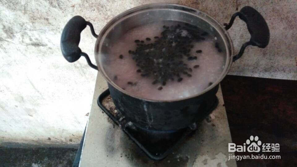 黑豆玉米粥做法