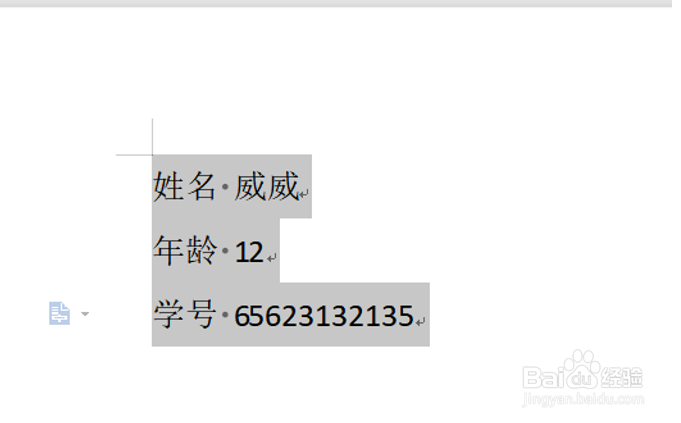 Word中如何使用制表位