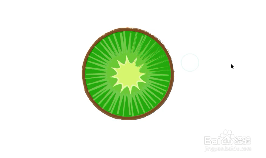 怎样绘制猕猴桃小图标