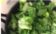 香菇油麦菜的做法