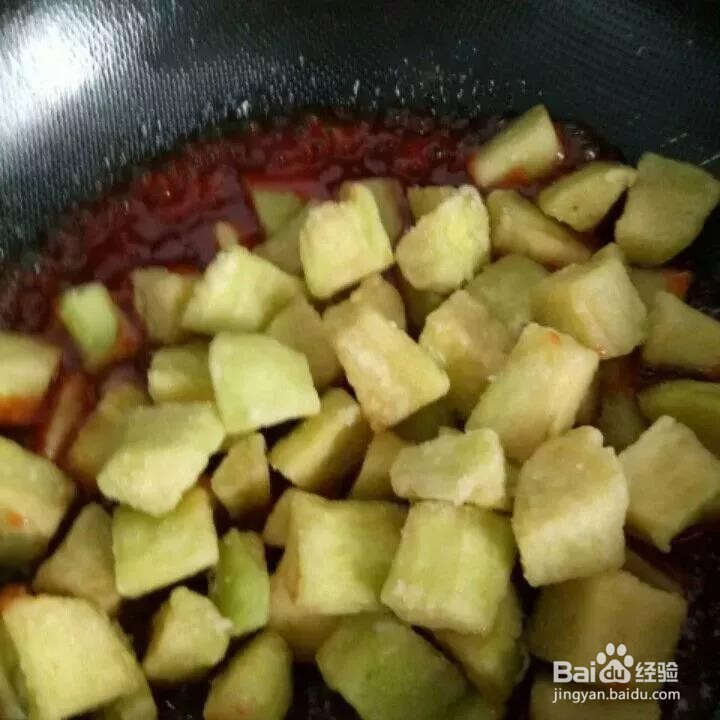 糖醋茄子的做法