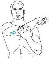 理疗师用拉伸手法治疗身体各部位肌肉痛的方法
