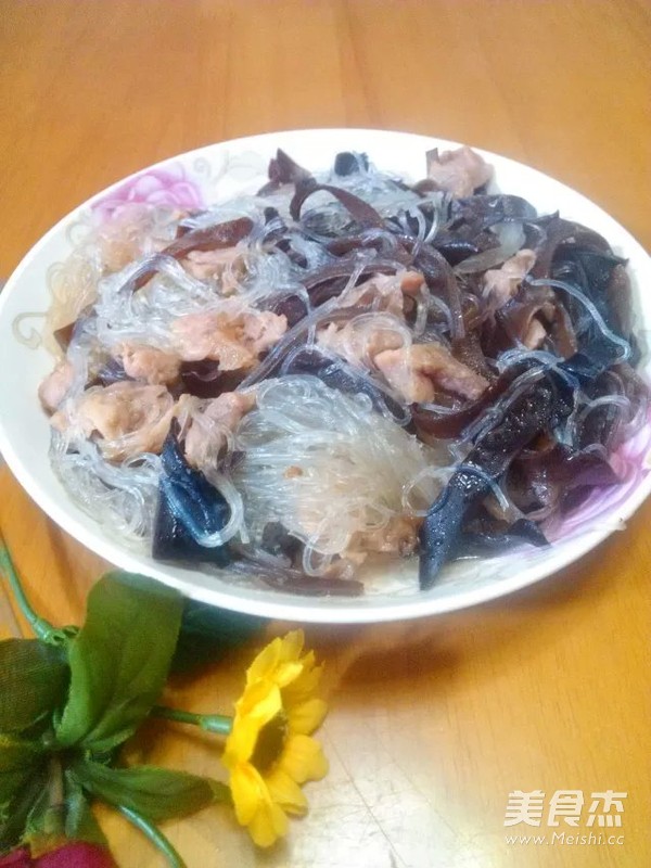 肉片木耳粉丝