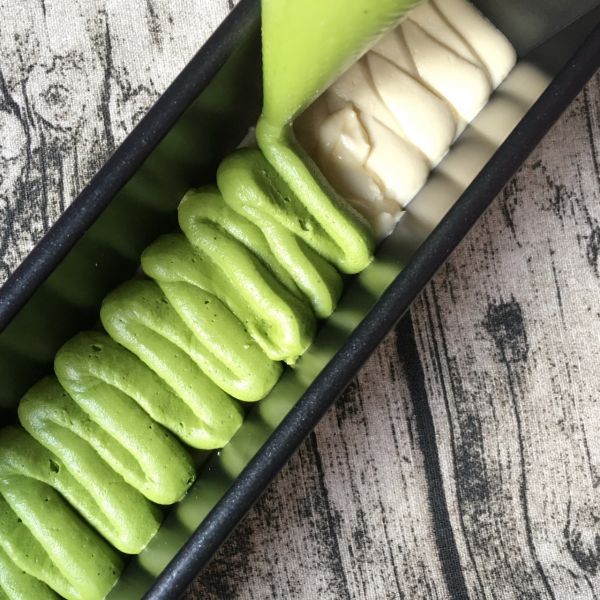 双色抹茶磅蛋糕