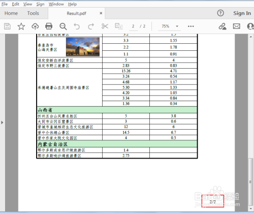 Java 将Excel转为PDF时添加页码