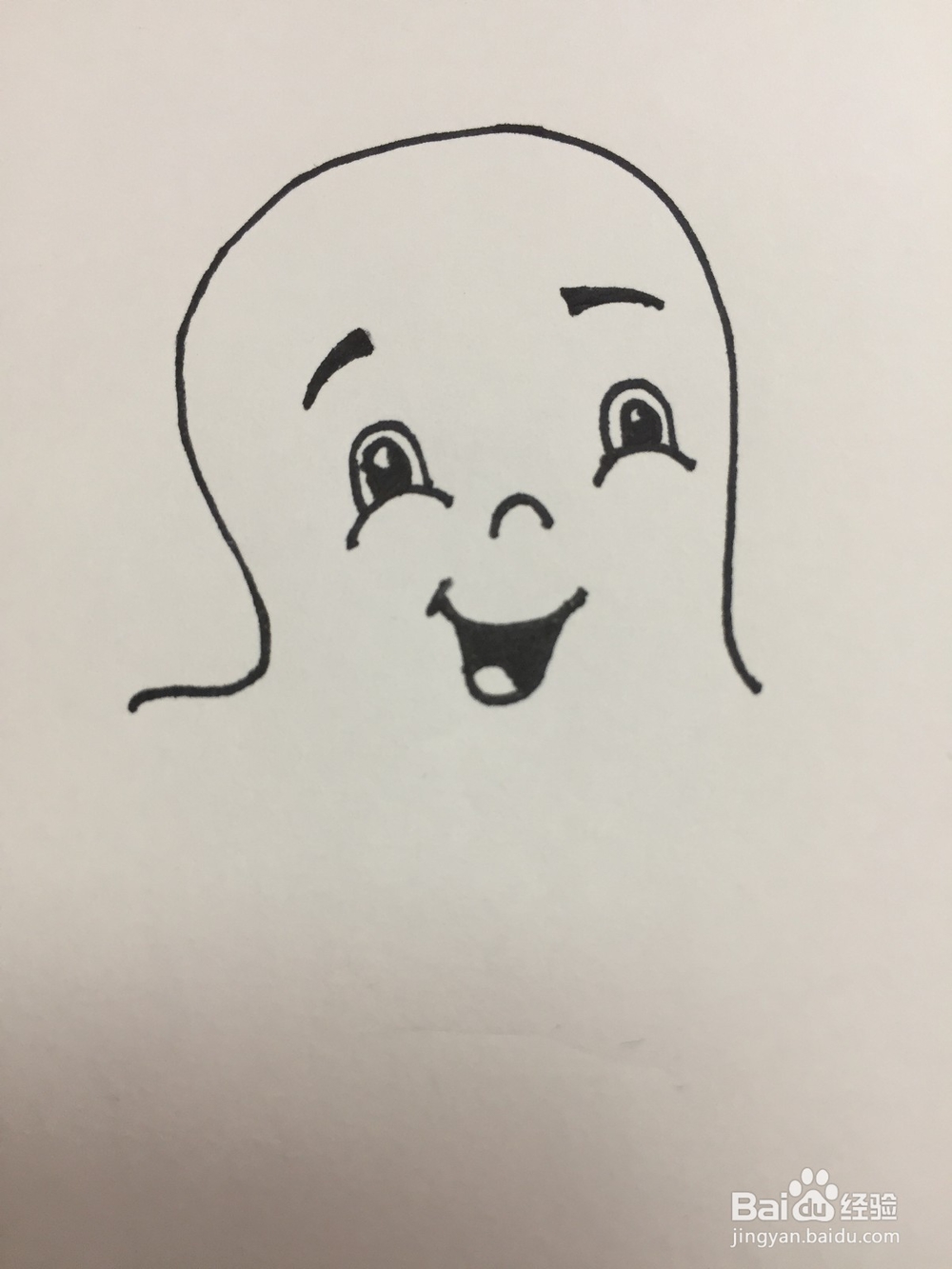 卡通章鱼的简笔画