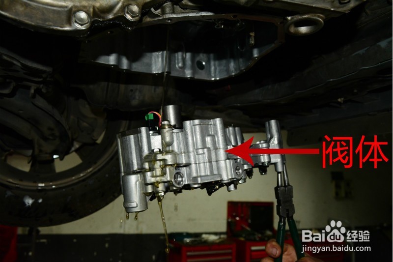 日产骐达CVT变速箱阀体故障维修过程