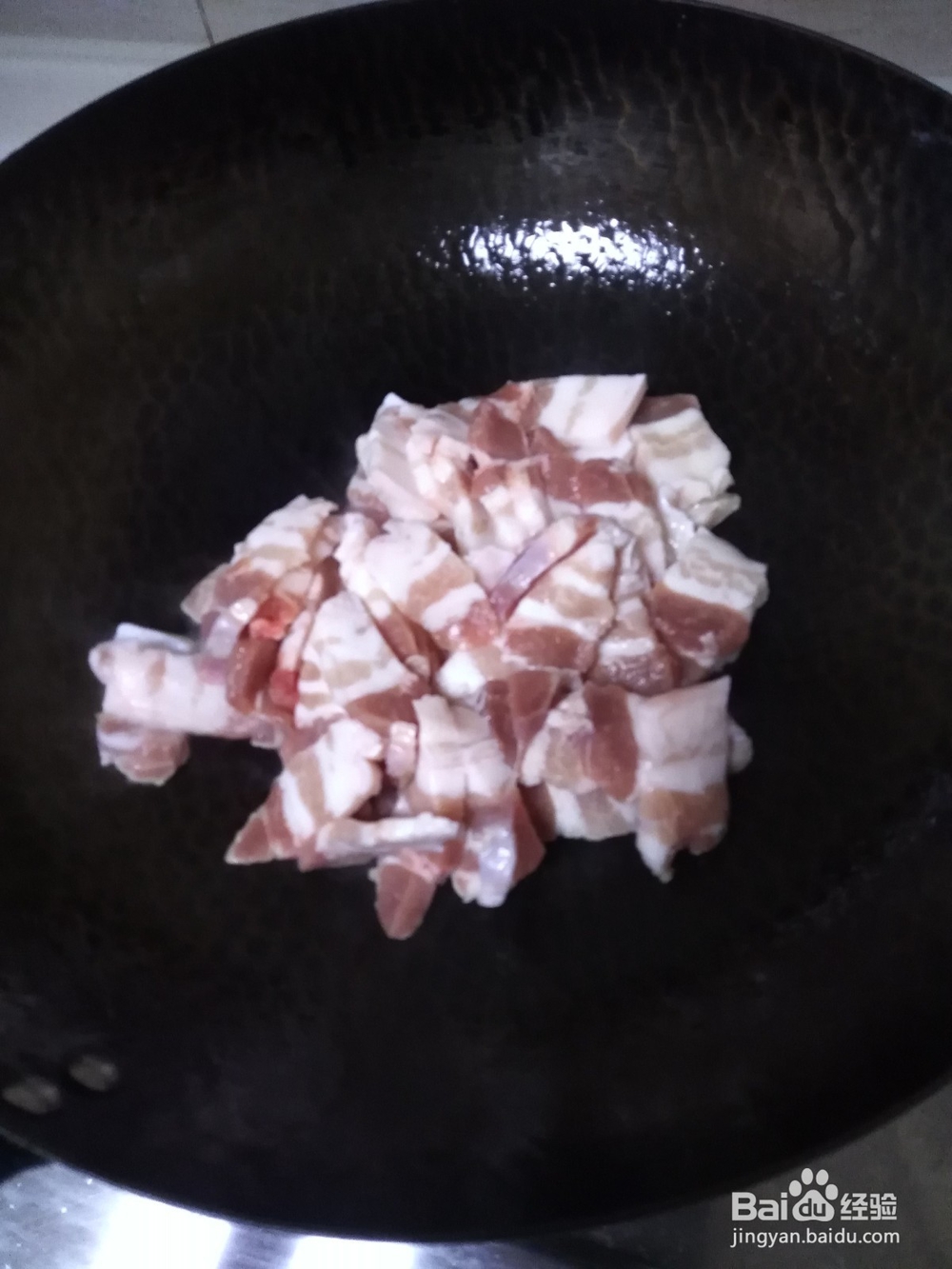 五花肉炒香菇