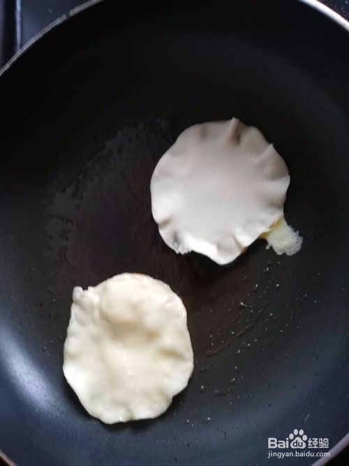 饺子皮版鸡蛋饼