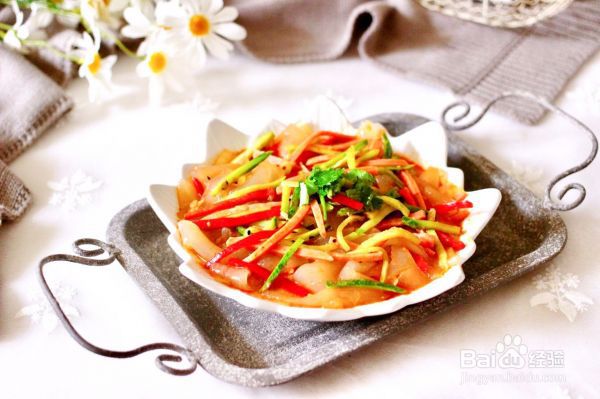 拉皮凉拌三丝#资深营养师#