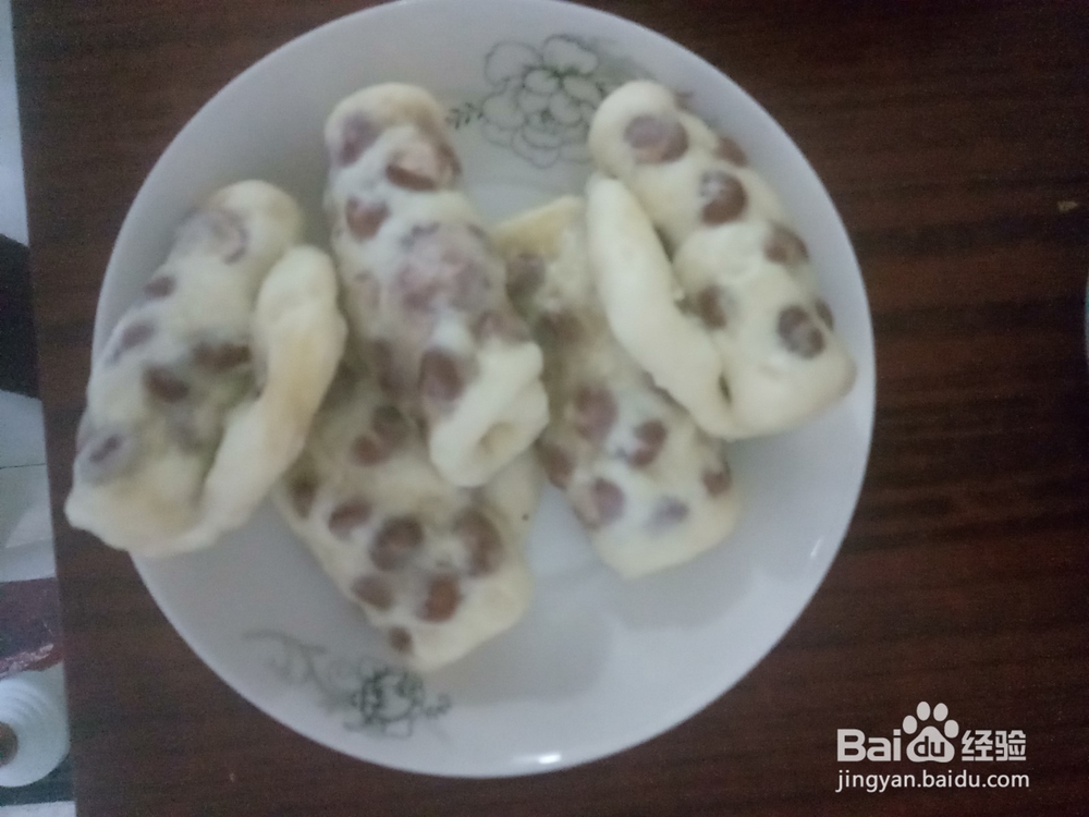 简单的蜜红豆卷