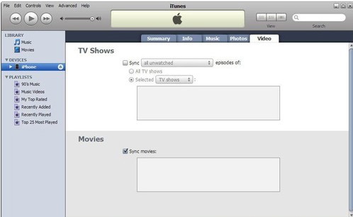 iTunes与iPhone 4同步教程