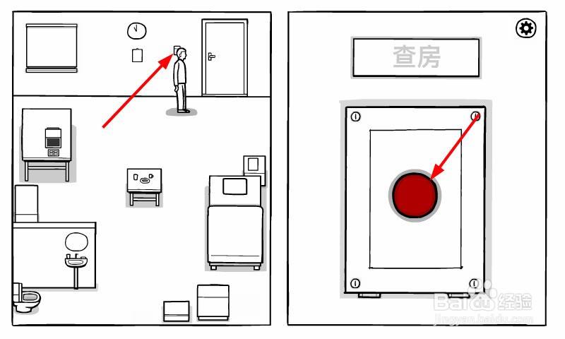 白门怎么完成查房任务