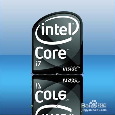 photoshop 制作倒影