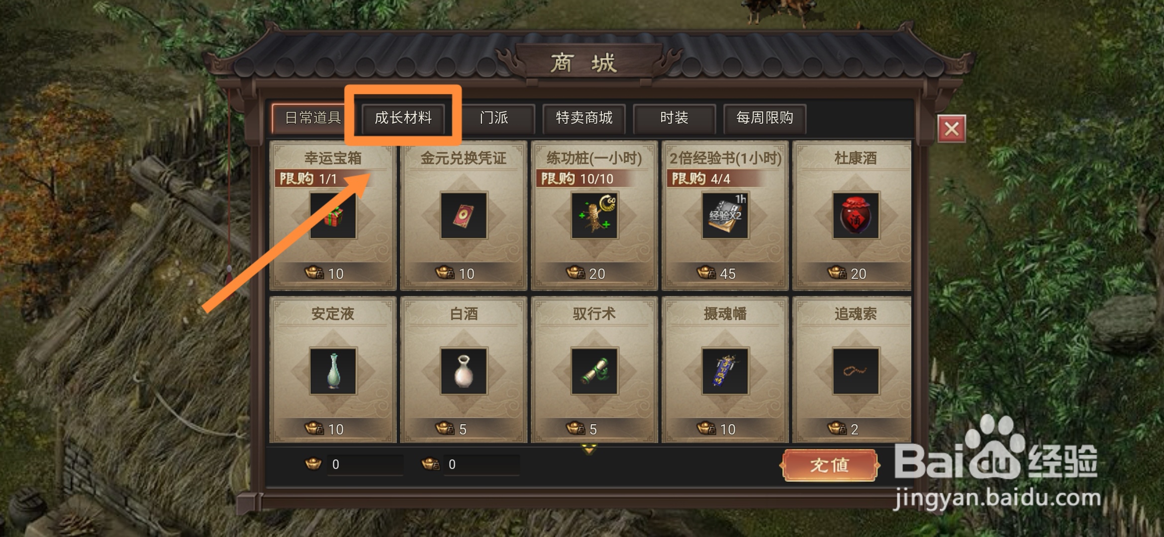 武林霸业在哪里可以买到【染色剂】