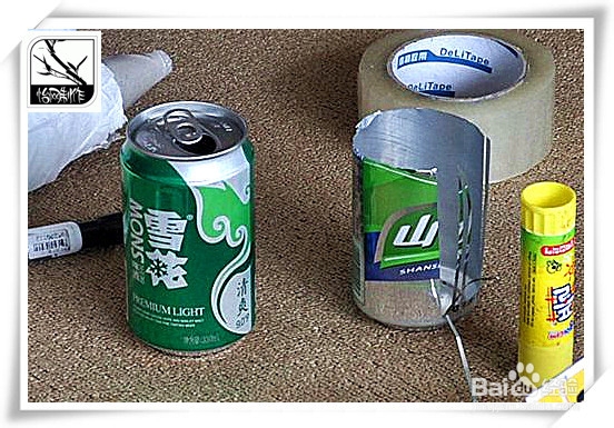 变废为宝系列：[1]如何用易拉罐制作精美椅子