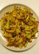 干煸菜花(五花肉)