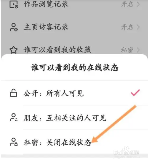 快手极速版APP如何关闭在线状态