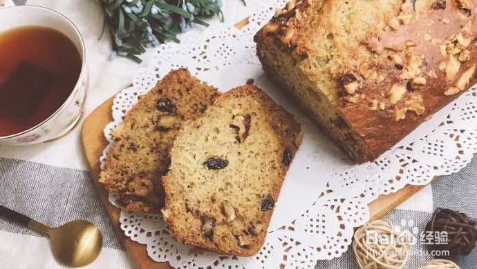 香蕉核桃蛋糕做法