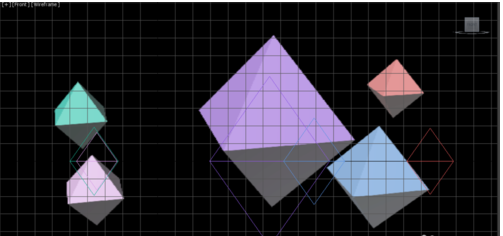 3dmax2014中前视图怎样缩放视口背景