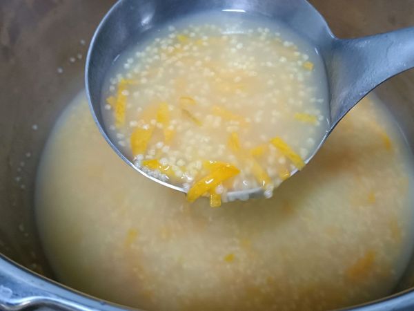 暖胃地瓜小米粥