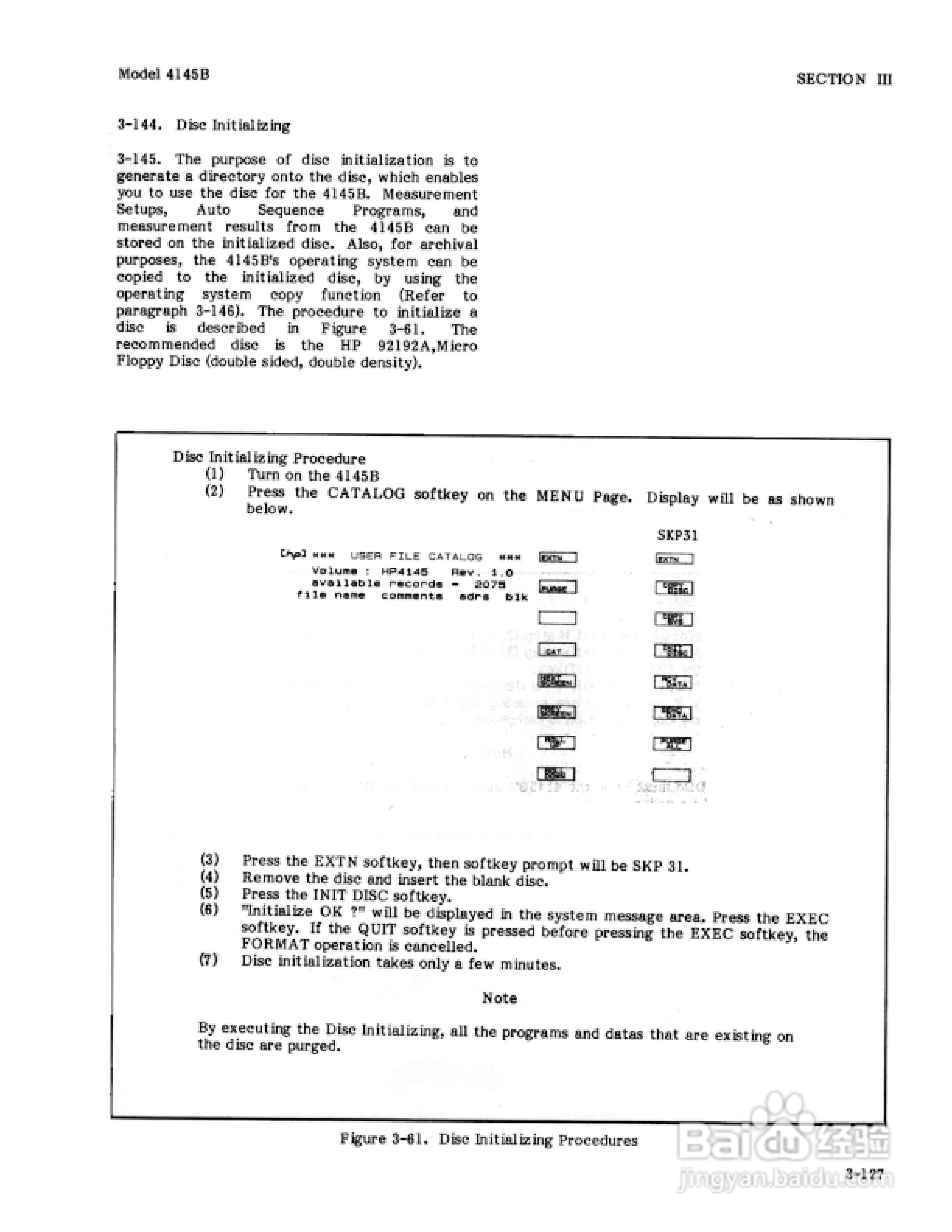 HP 4145B仪器用户使用手册:[16]