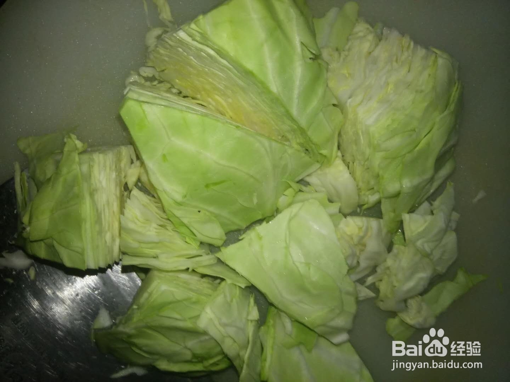 肉末牛心菜炒红椒