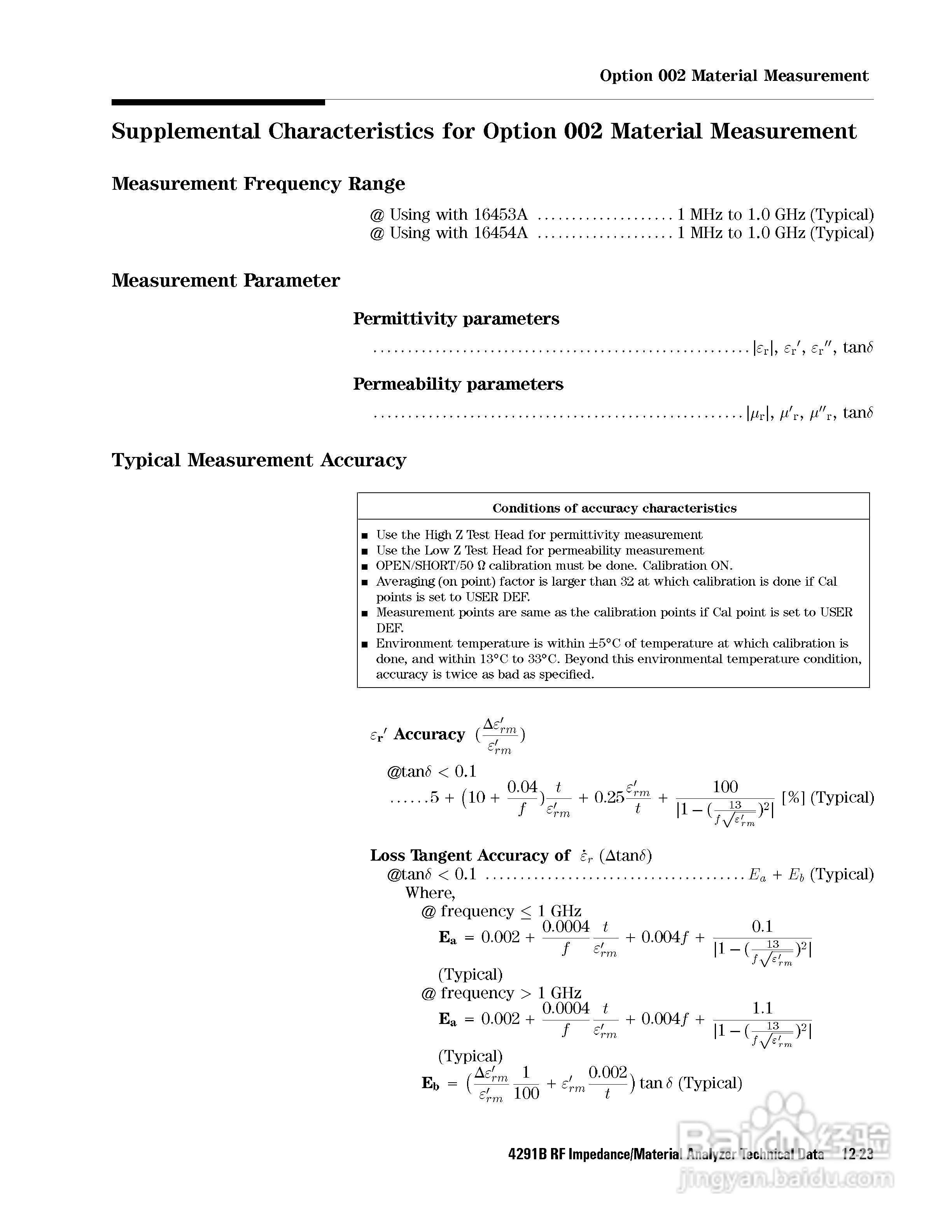 HP4291B分析仪说明书:[30]