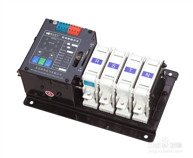 双电源自动转换开关不动作，但控制器灯亮。