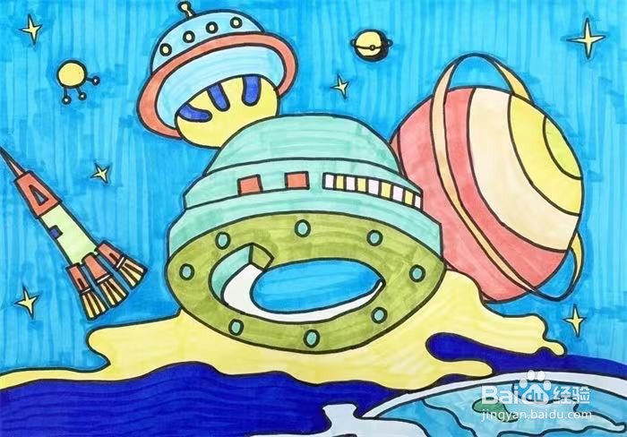 科幻画怎么画