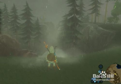 塞尔达传说 荒野之息迷雾森林怎么走 百度经验