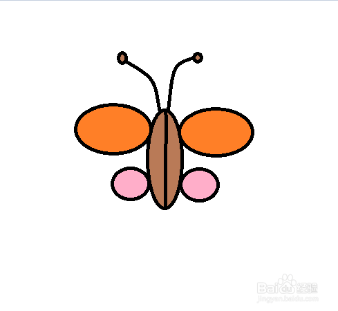 如何画蝴蝶的简笔画