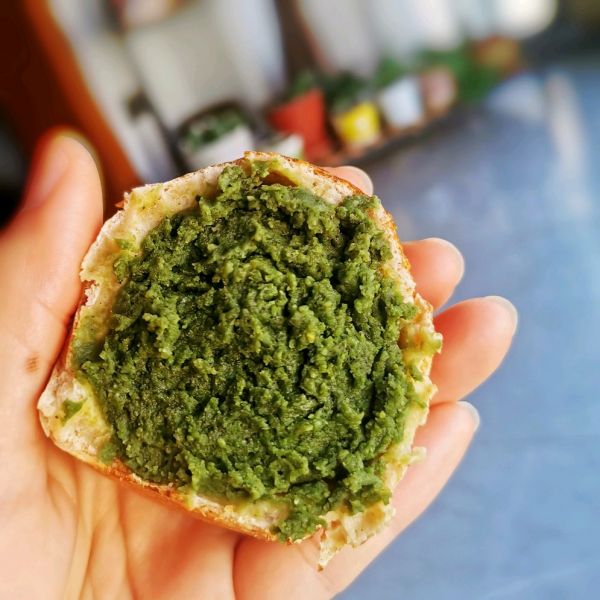 高饱腹低卡抹茶奶酪碱水球