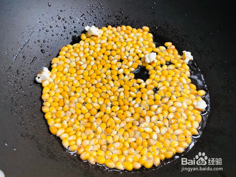 焦糖爆米花的做法