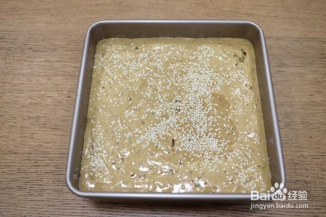 家庭自制核桃红枣糕